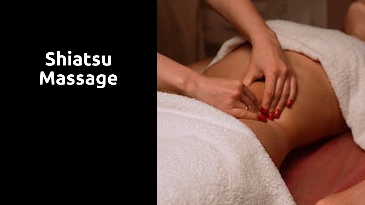 Shiatsu Massage