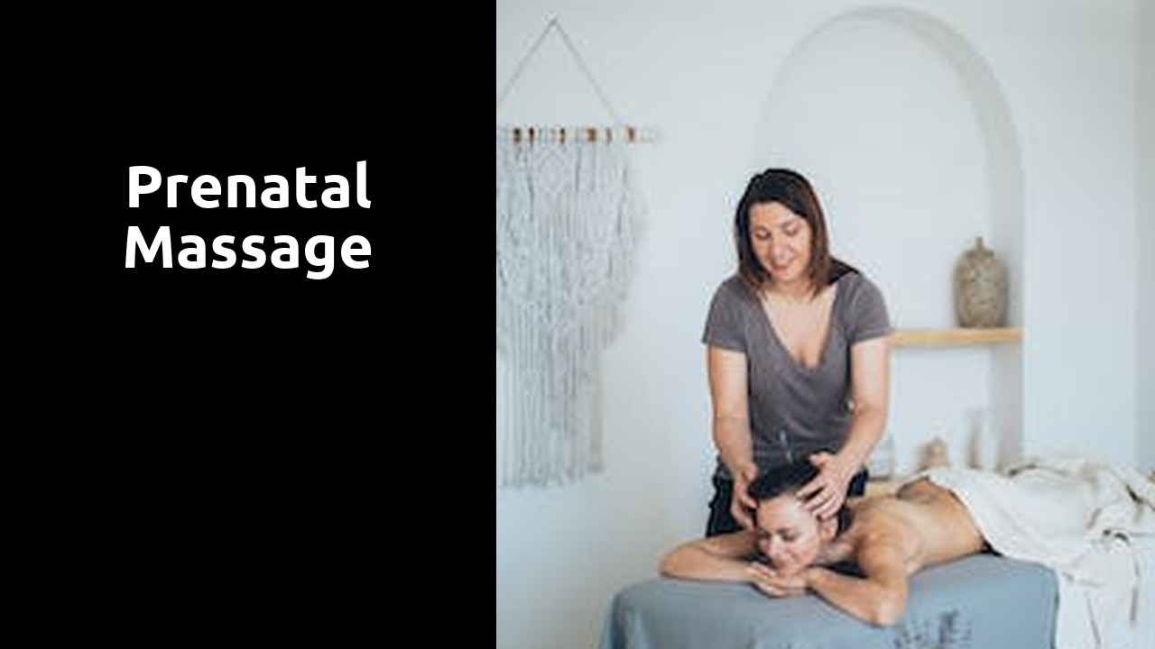 Prenatal Massage